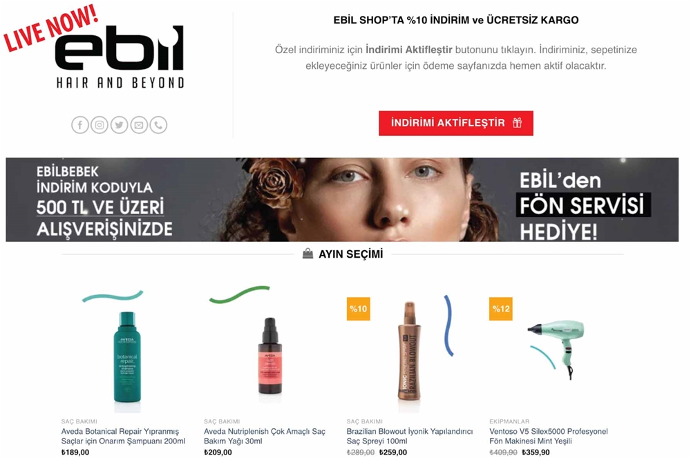 Ebil Shop Indirimler ve Firsatlar Sunuyor